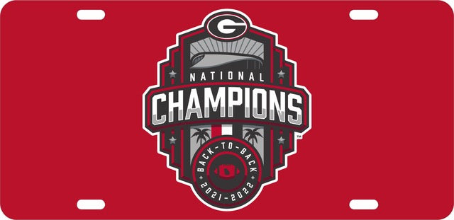 2021 UGA Official Retro National Championship Victory Tee - 365 Gameday