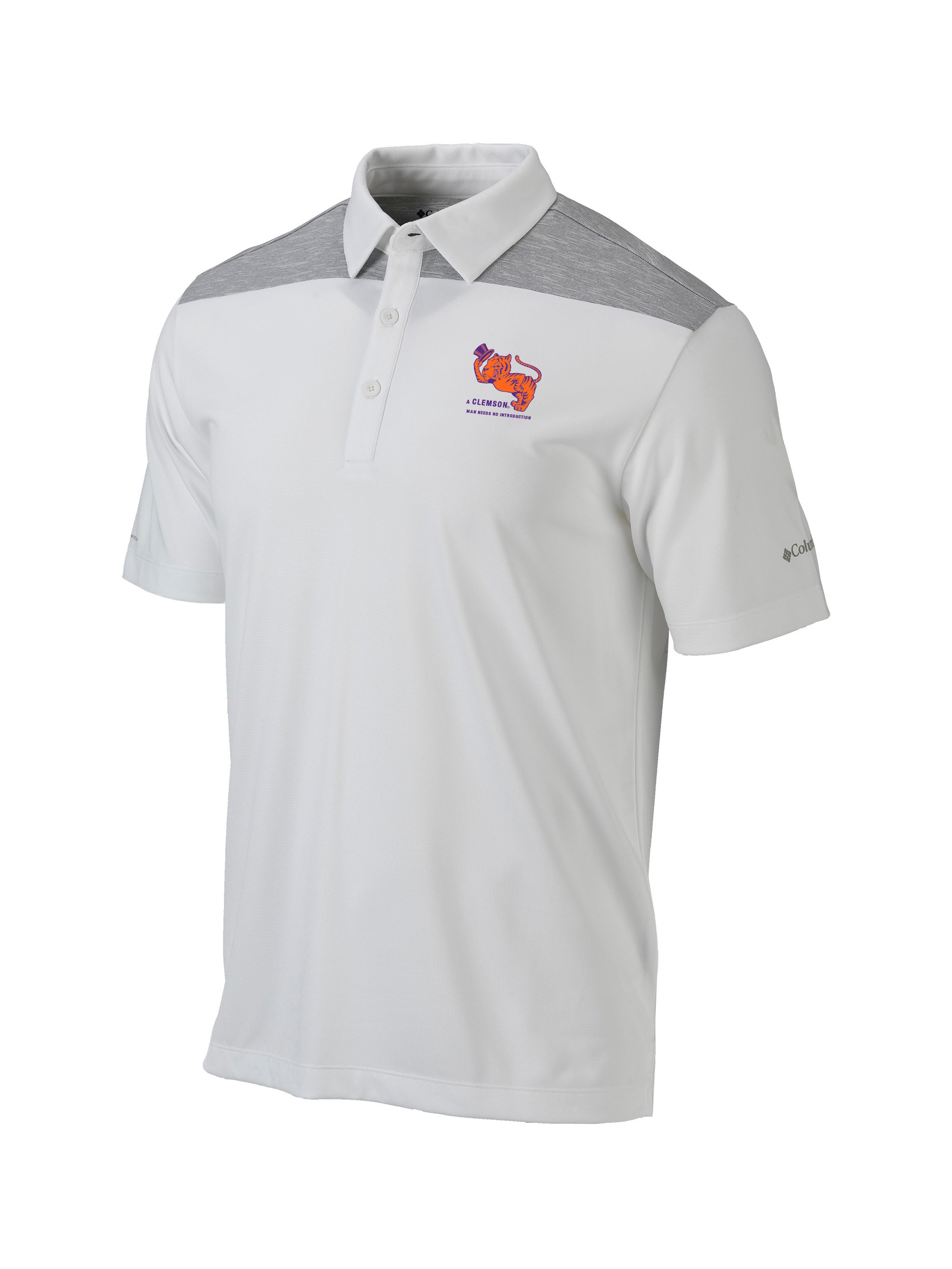 COLUMBIA mens PFG OMNI SHADE CLEMSON TIGERS button up shirt orange COLUMBIA mens PFG OMNI SHADE CLEMSON TIGERS button up shirt orange