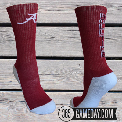 Alabama "Gameday" Sock