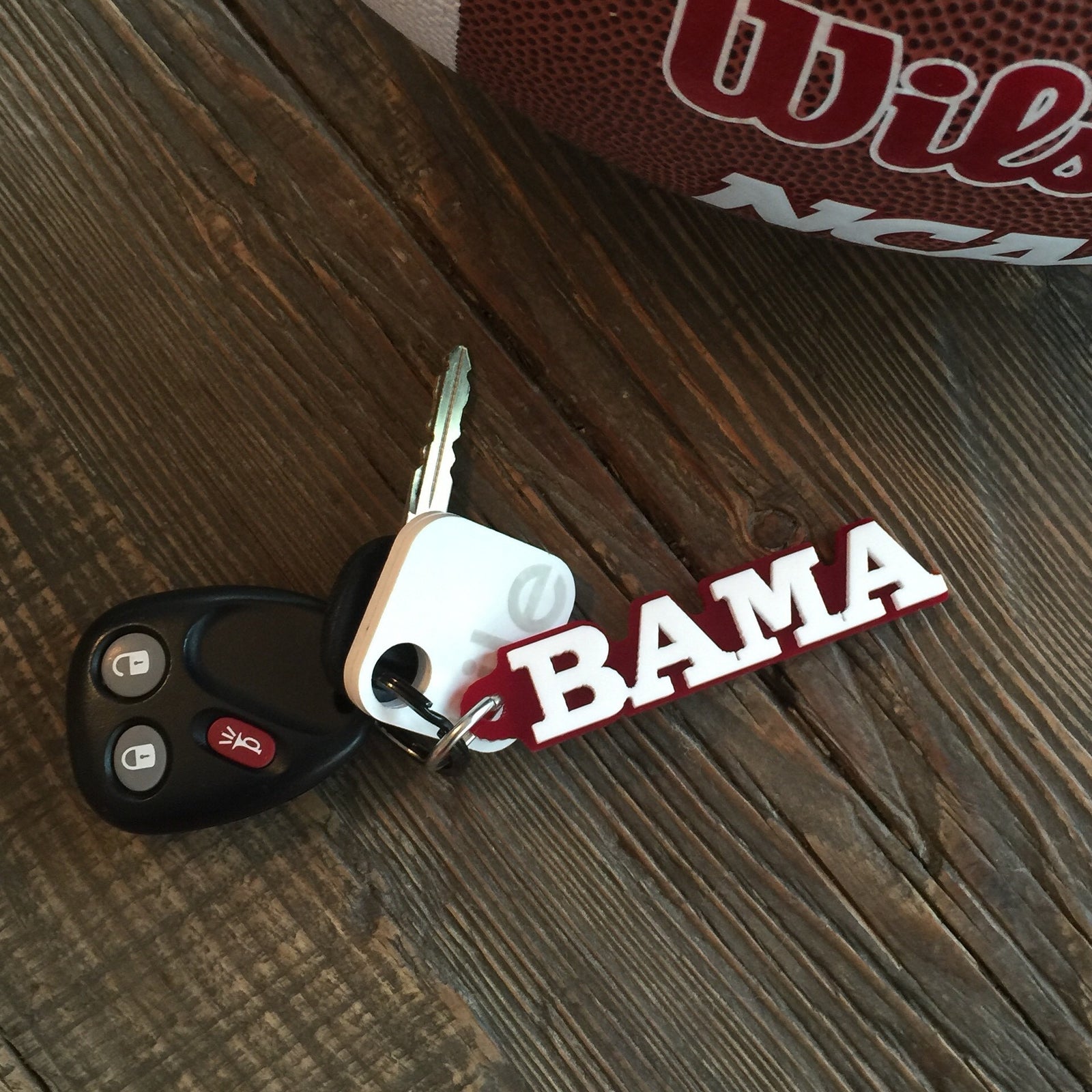 Bama "3D Cut" Keychain
