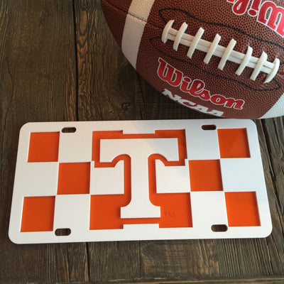 Tennessee "Checkerboard" License Plate
