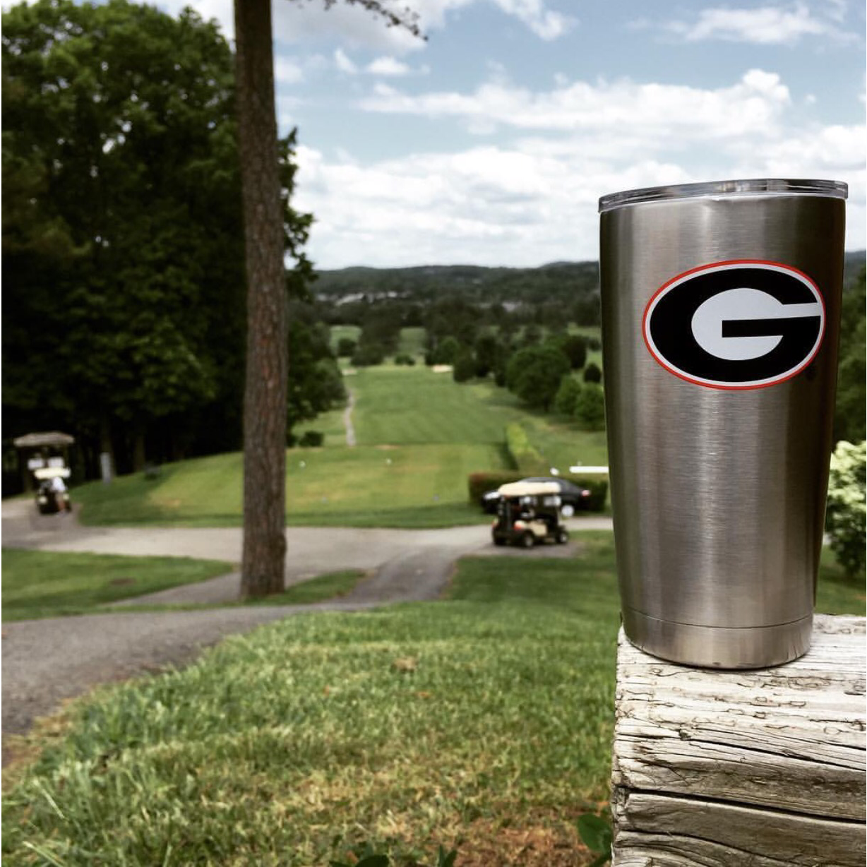 LSU “Lucky” Tigers Tumbler - Powder Coated - 365 Gameday