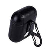 Wyoming Cowboys Primary Mark design Black Apple Air Pod Leather Case