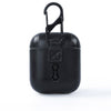 James Madison Dukes Primary Mark design Black Apple Air Pod Leather Case