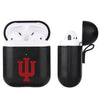Indiana Hoosiers Primary Mark design Black Apple Air Pod Leather Case