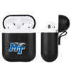 Middle Tennessee State Blue Raiders Primary Mark design Black Apple Air Pod Leather Case