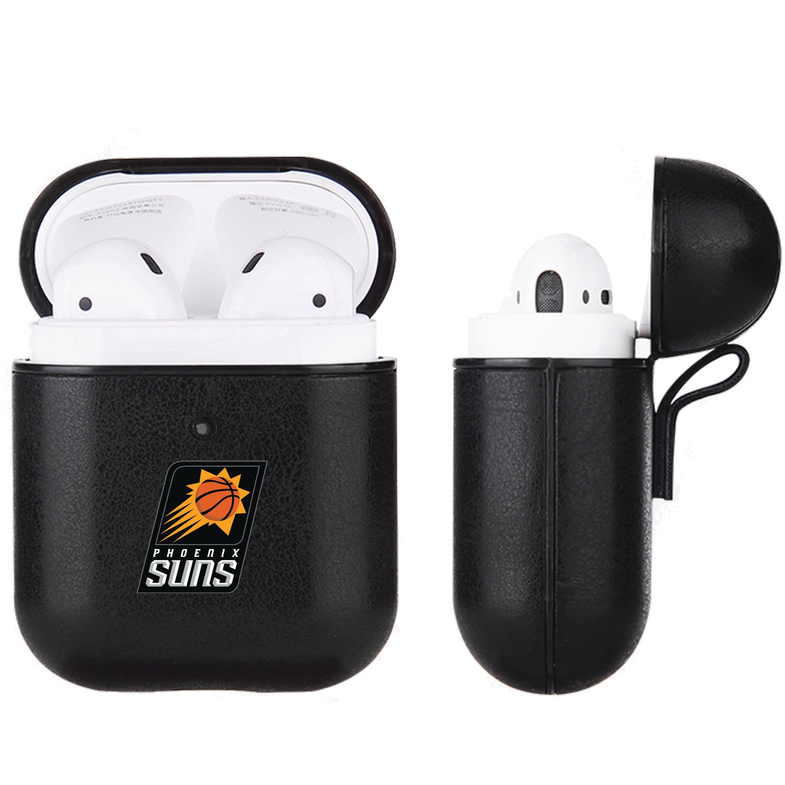 Phoenix Suns Black Apple Air Pod Leather Case