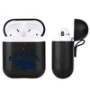 Nevada Wolf Pack Primary Mark design Black Apple Air Pod Leather Case