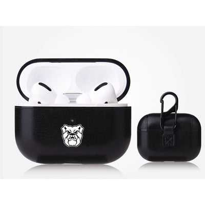 Butler Bulldogs Primary Mark design Black Apple Air Pod Pro Leatherette