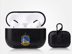 Golden State Warriors Black Apple Air Pod Pro Leatherette 365