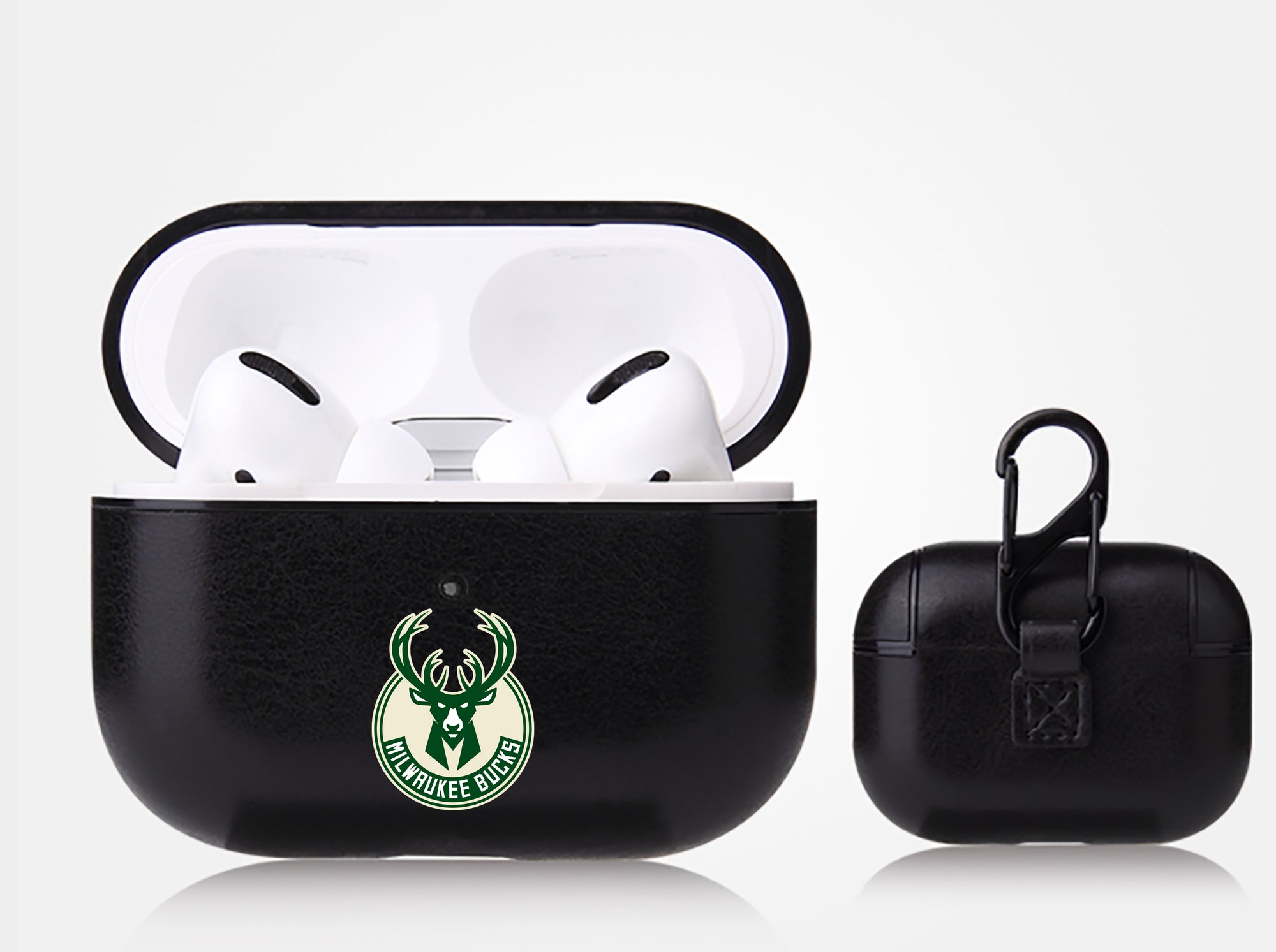 Milwaukee Bucks Black Apple Air Pod Pro Leatherette