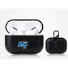 Middle Tennessee State Blue Raiders Primary Mark design Black Apple Air Pod Pro Leatherette