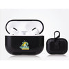 Northern Michigan University Wildcats Primary Mark design Black Apple Air Pod Pro Leatherette