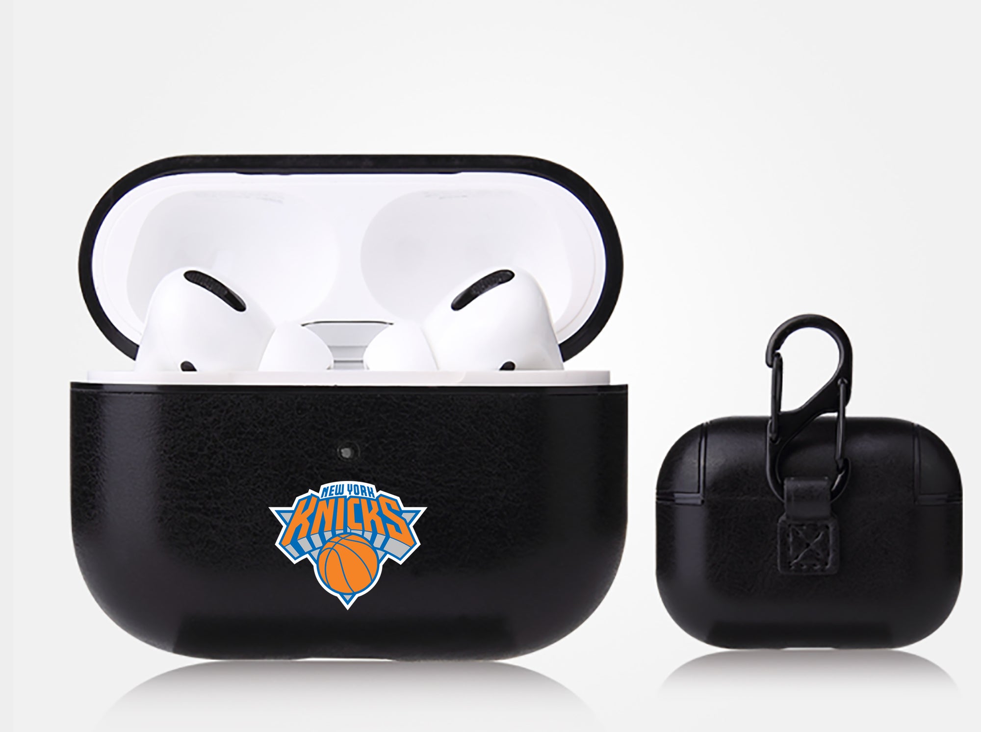New York Knicks Black Apple Air Pod Pro Leatherette