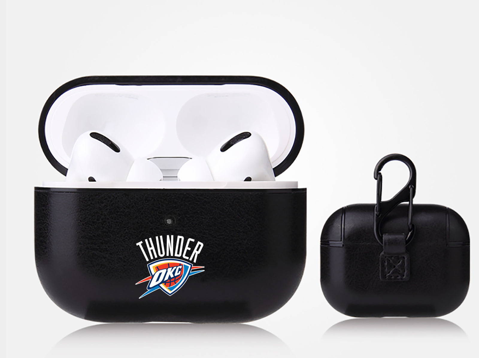 Oklahoma City Thunder Black Apple Air Pod Pro Leatherette