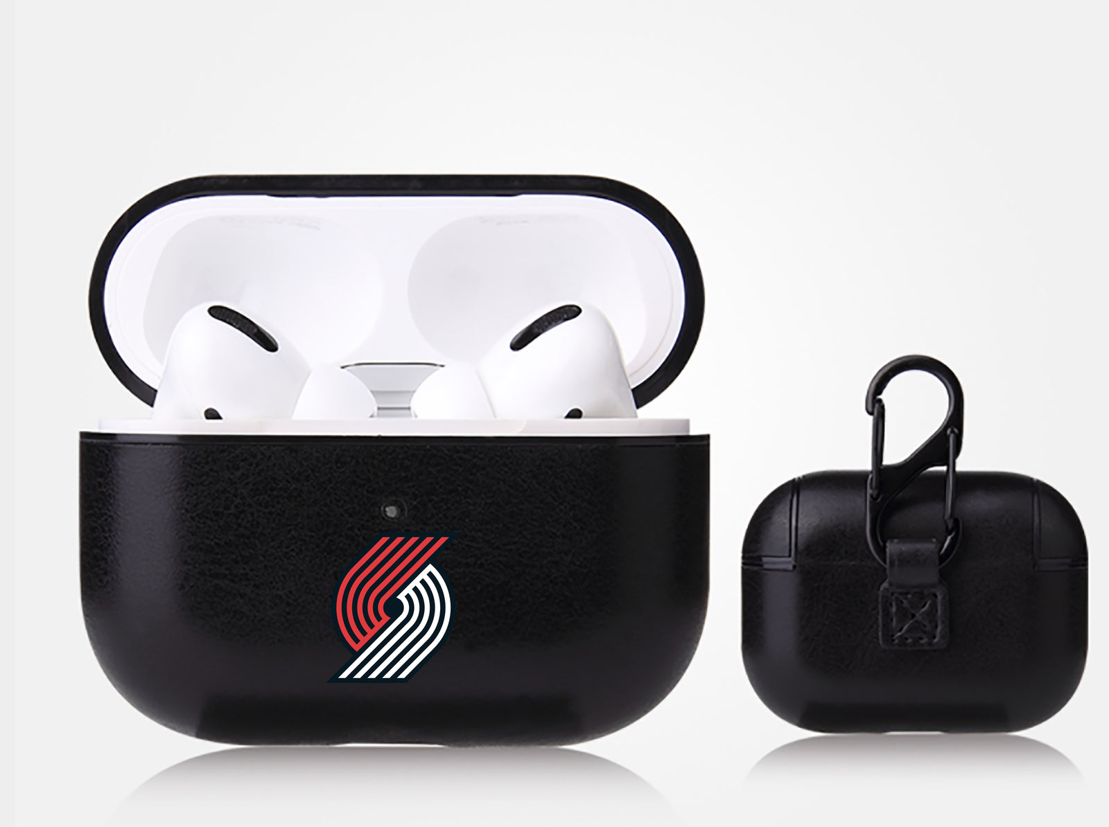 Portland Trailblazers Black Apple Air Pod Pro Leatherette