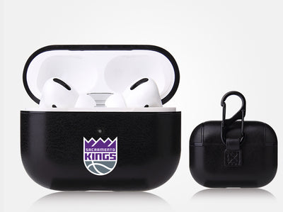 Sacramento Kings Black Apple Air Pod Pro Leatherette