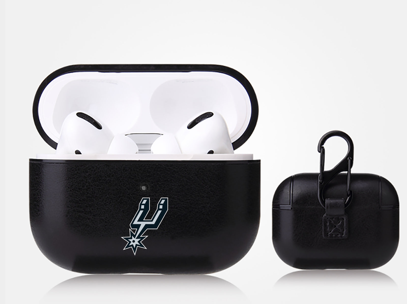 San Antonio Spurs Black Apple Air Pod Pro Leatherette