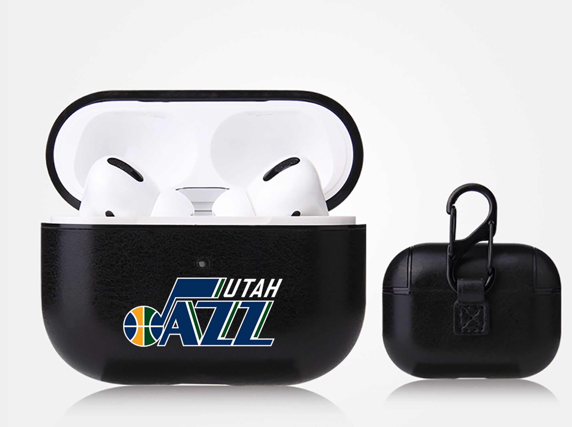 Utah Jazz Black Apple Air Pod Pro Leatherette