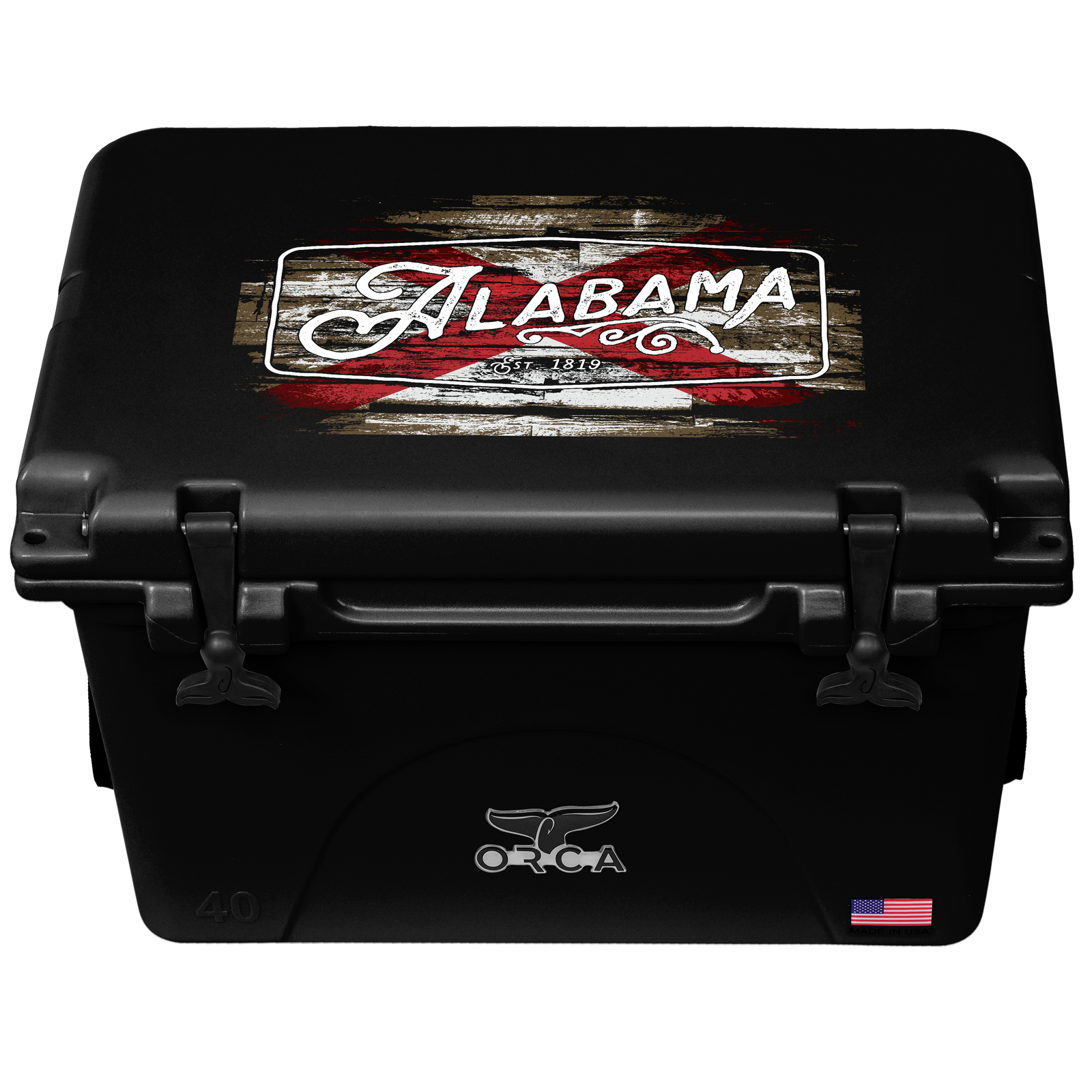 Alabama State Pride 40 Quart Cooler by ORCA