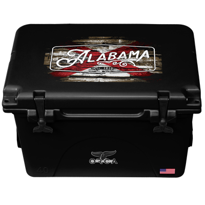 Alabama State Pride 40 Quart Cooler by ORCA