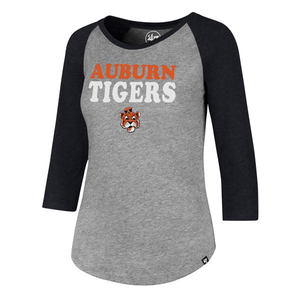 Auburn Tigers Ladies Raglan Tee