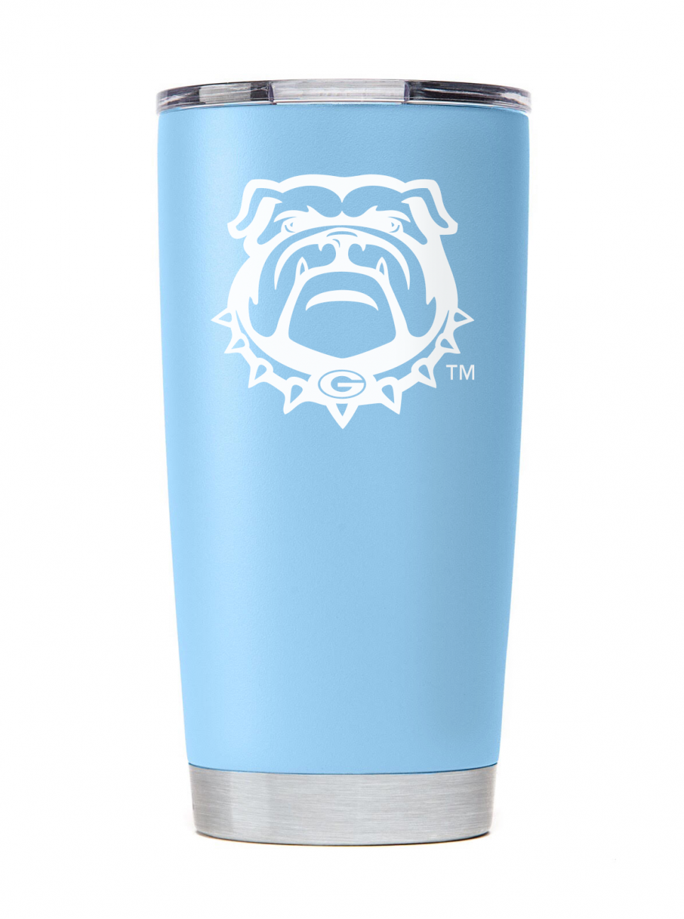 Georgia AU Alabama Braves falcons GA Tech GA Southern Stainless  Powdercoated Tumbler 