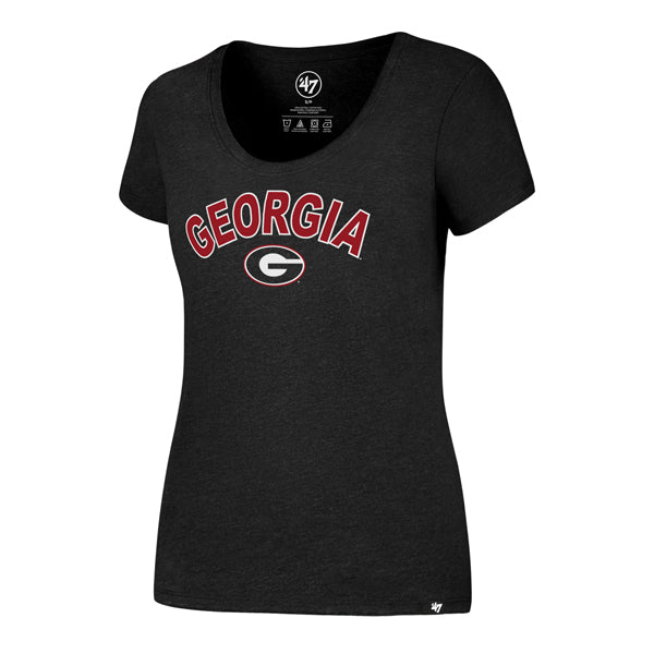 UGA Ladies Club Scoop Tee