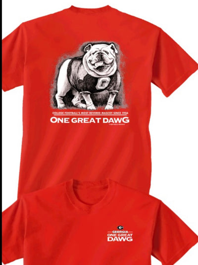 UGA "Great Dawg" Red