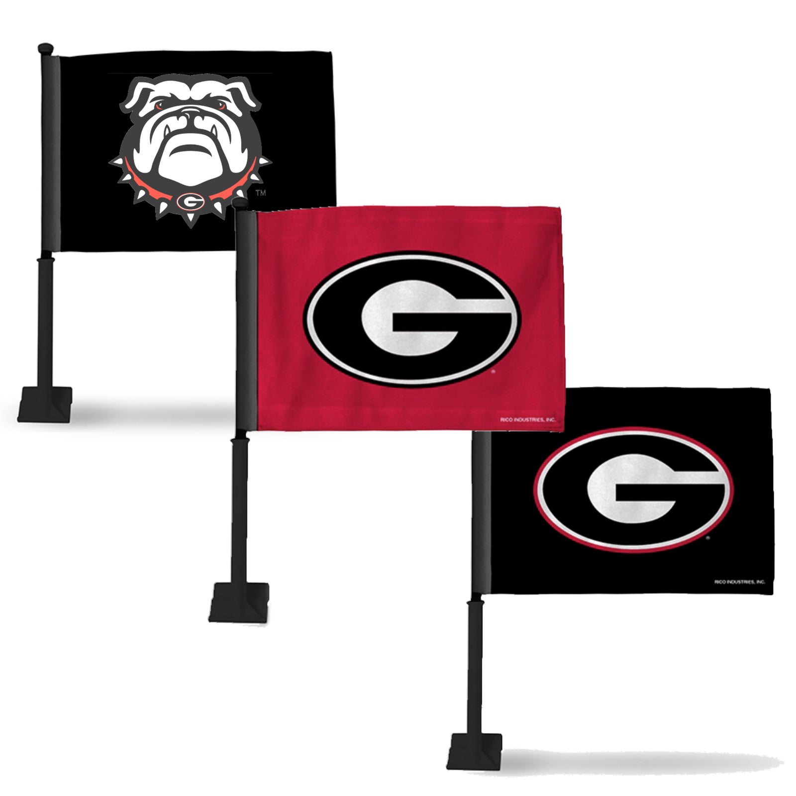 UGA "Premium Car Flag"