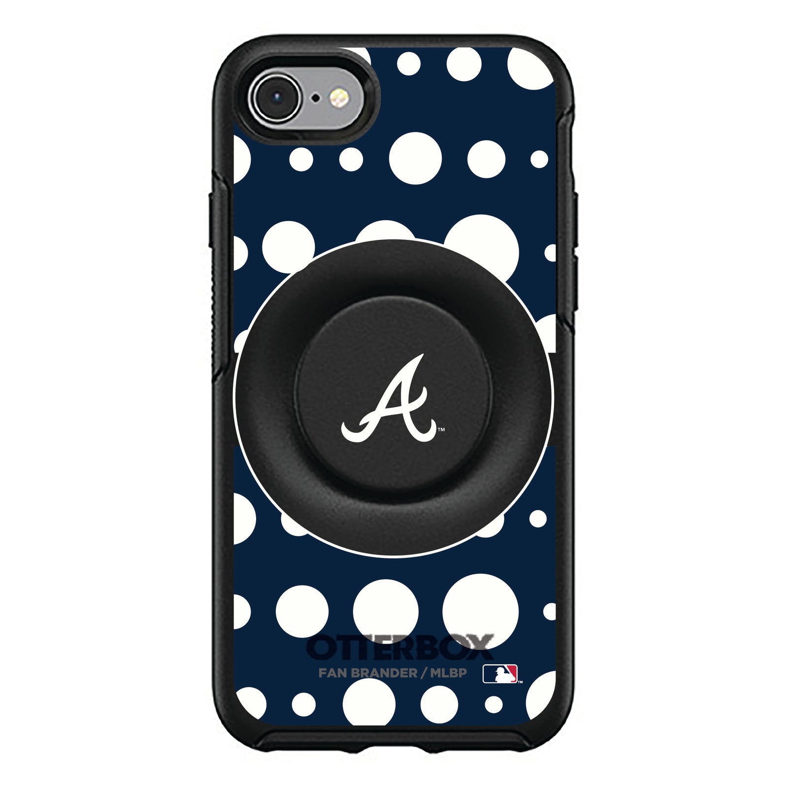 Atlanta Braves Otter + Pop Symmetry Case - Polka Dots