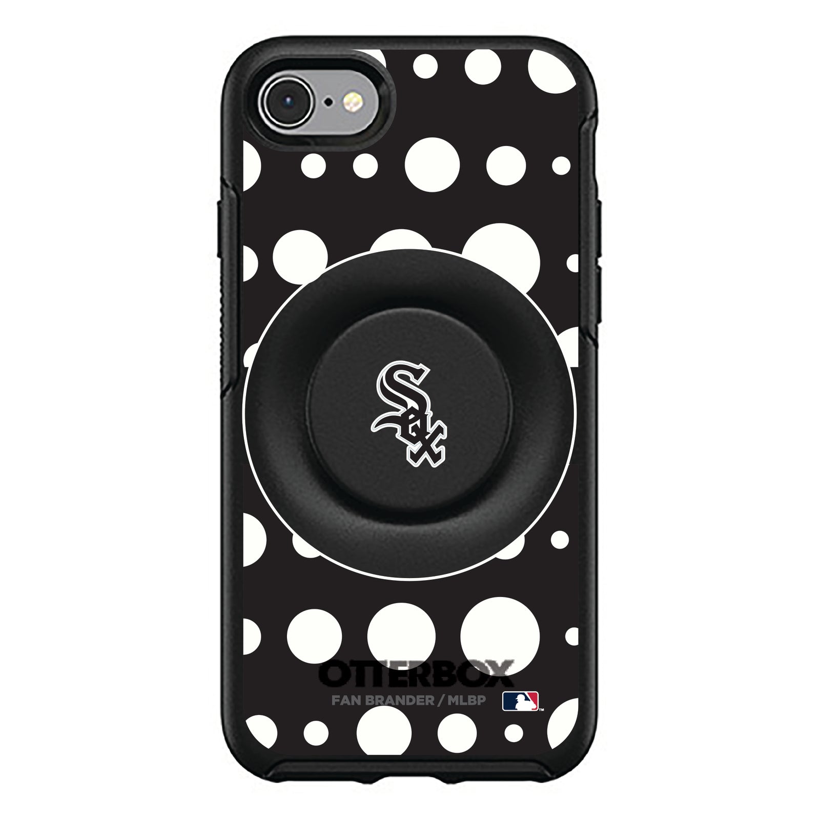 Chicago White Sox Otter + Pop Symmetry Case - Polka Dots