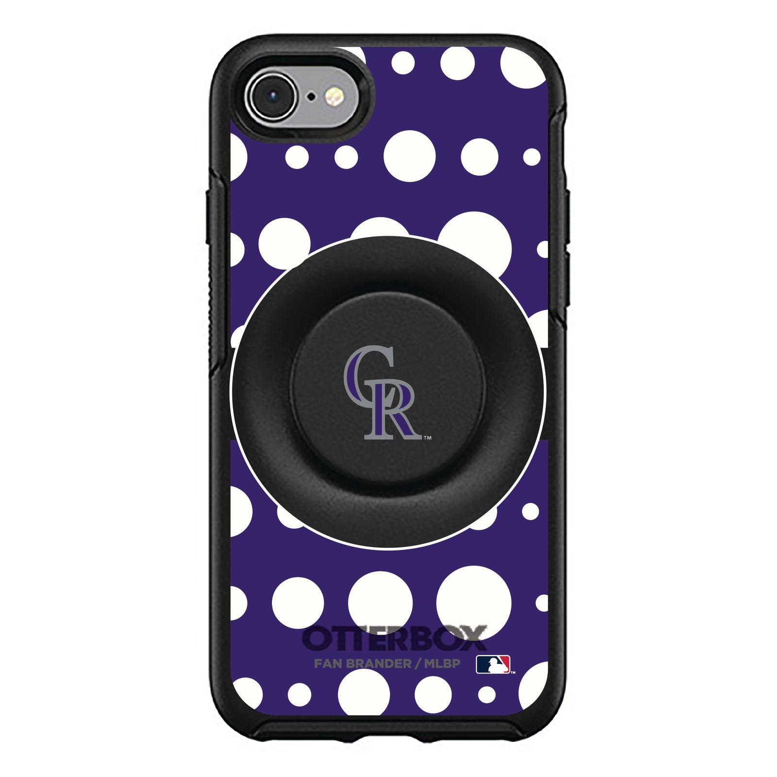 Colorado Rockies Otter + Pop Symmetry Case - Polka Dots