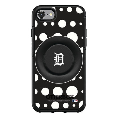 Detroit Tigers Otter + Pop Symmetry Case - Polka Dots