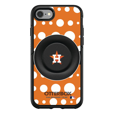Houston Astros Otter + Pop Symmetry Case - Polka Dots