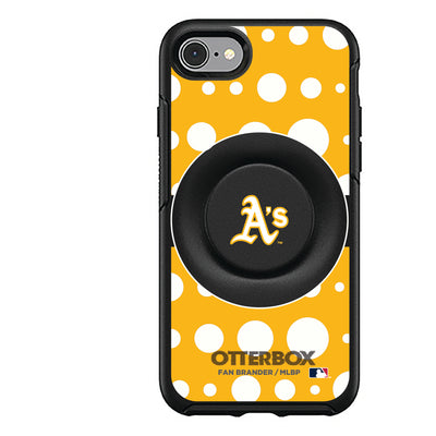 Oakland Athletics Otter + Pop Symmetry Case - Polka Dots