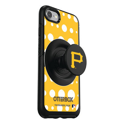 Pittsburgh Pirates Otter + Pop Symmetry Case - Polka Dots