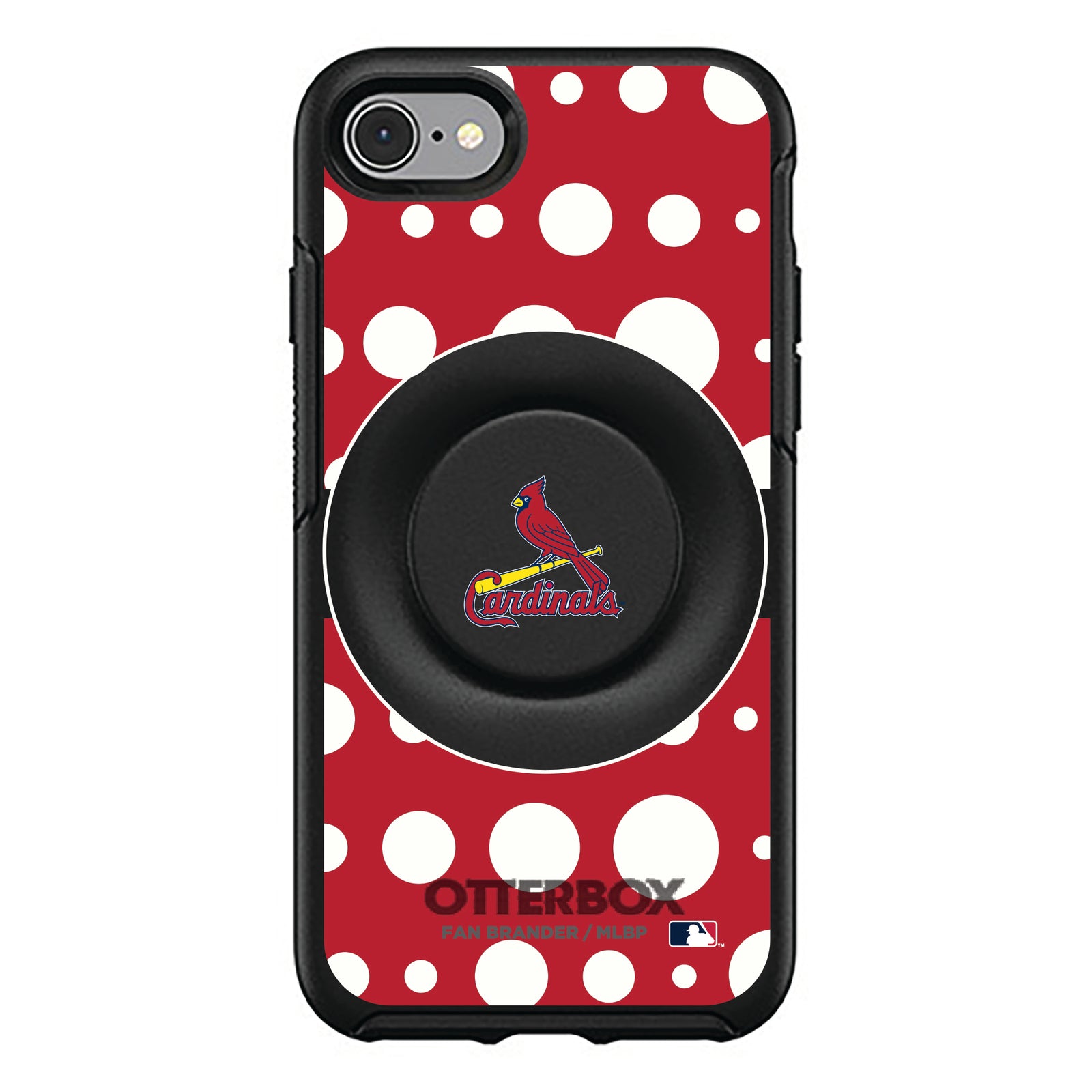 St. Louis Cardinals Otter + Pop Symmetry Case - Polka Dots