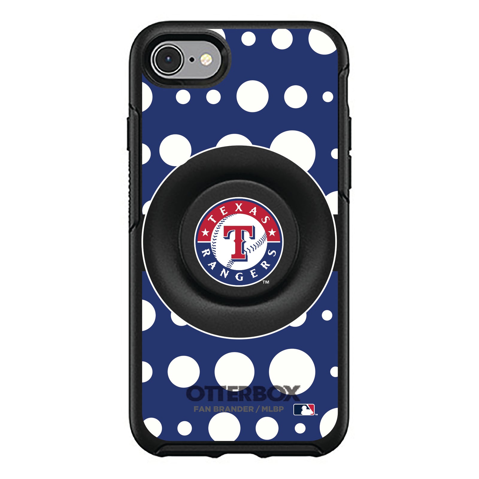 Texas Rangers Otter + Pop Symmetry Case - Polka Dots