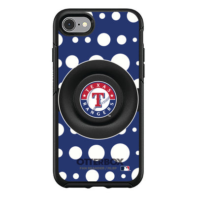Texas Rangers Otter + Pop Symmetry Case - Polka Dots