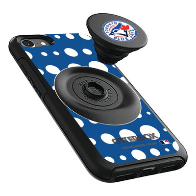 Toronto Blue Jays Otter + Pop Symmetry Case - Polka Dots
