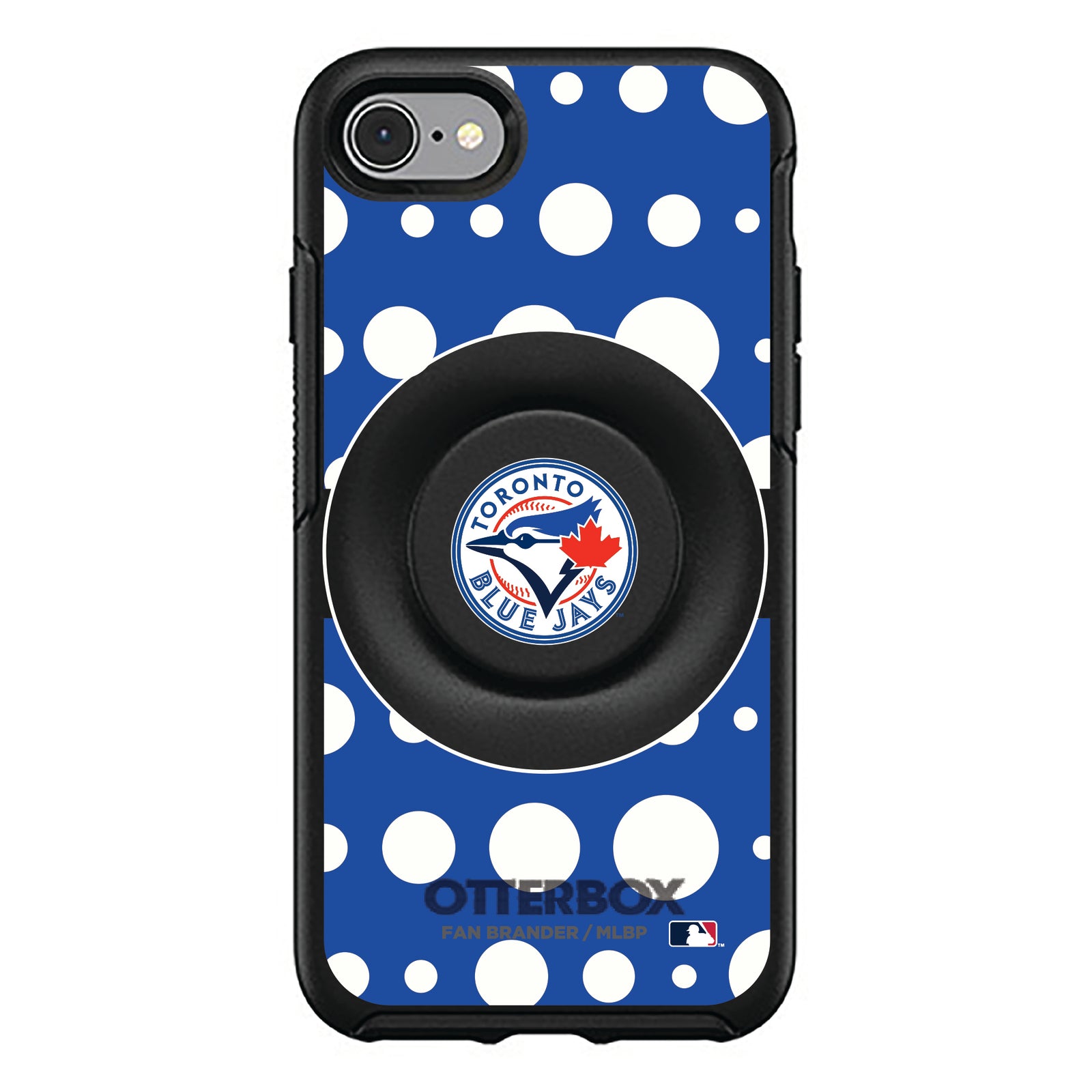 Toronto Blue Jays Otter + Pop Symmetry Case - Polka Dots