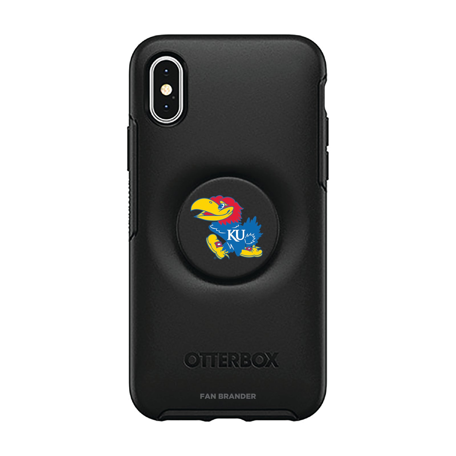 Kansas Jayhawks Otter + Pop Symmetry Case