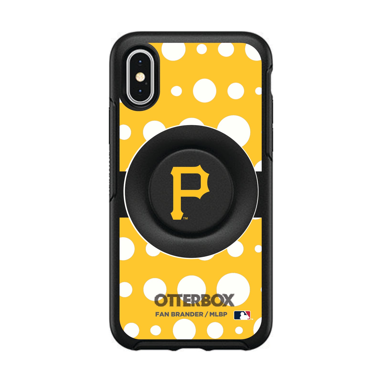 Pittsburgh Pirates Otter + Pop Symmetry Case - Polka Dots