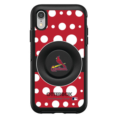 St. Louis Cardinals Otter + Pop Symmetry Case - Polka Dots