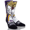 LSU "Mike the Tiger" socks
