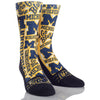 Michigan "Logo" socks