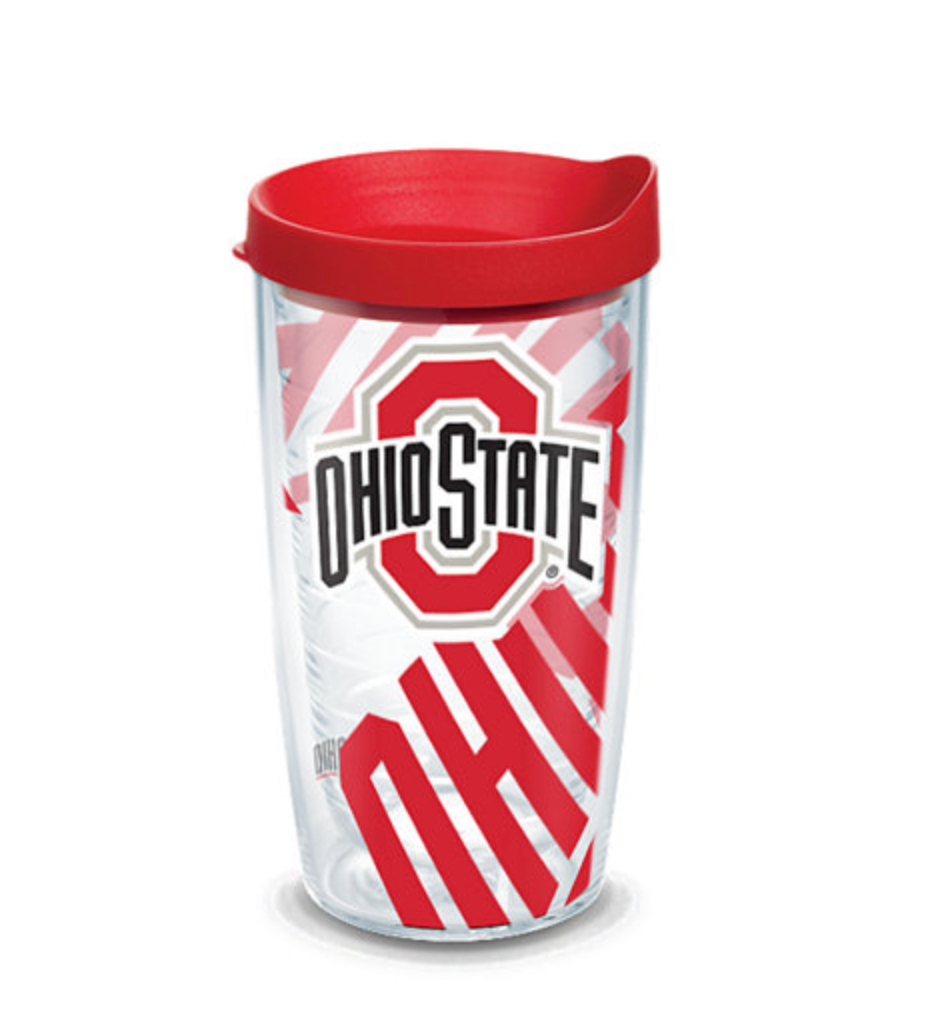 Ohio State 16oz All Over Print Tervis