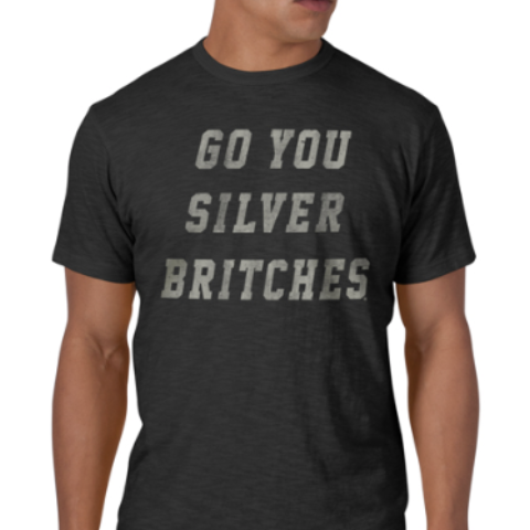UGA "Silver Britches" Vintage Scrum T