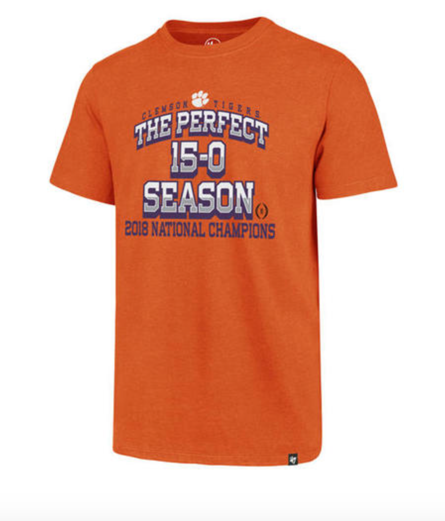 Clemson "Perfect Season"  National Champions